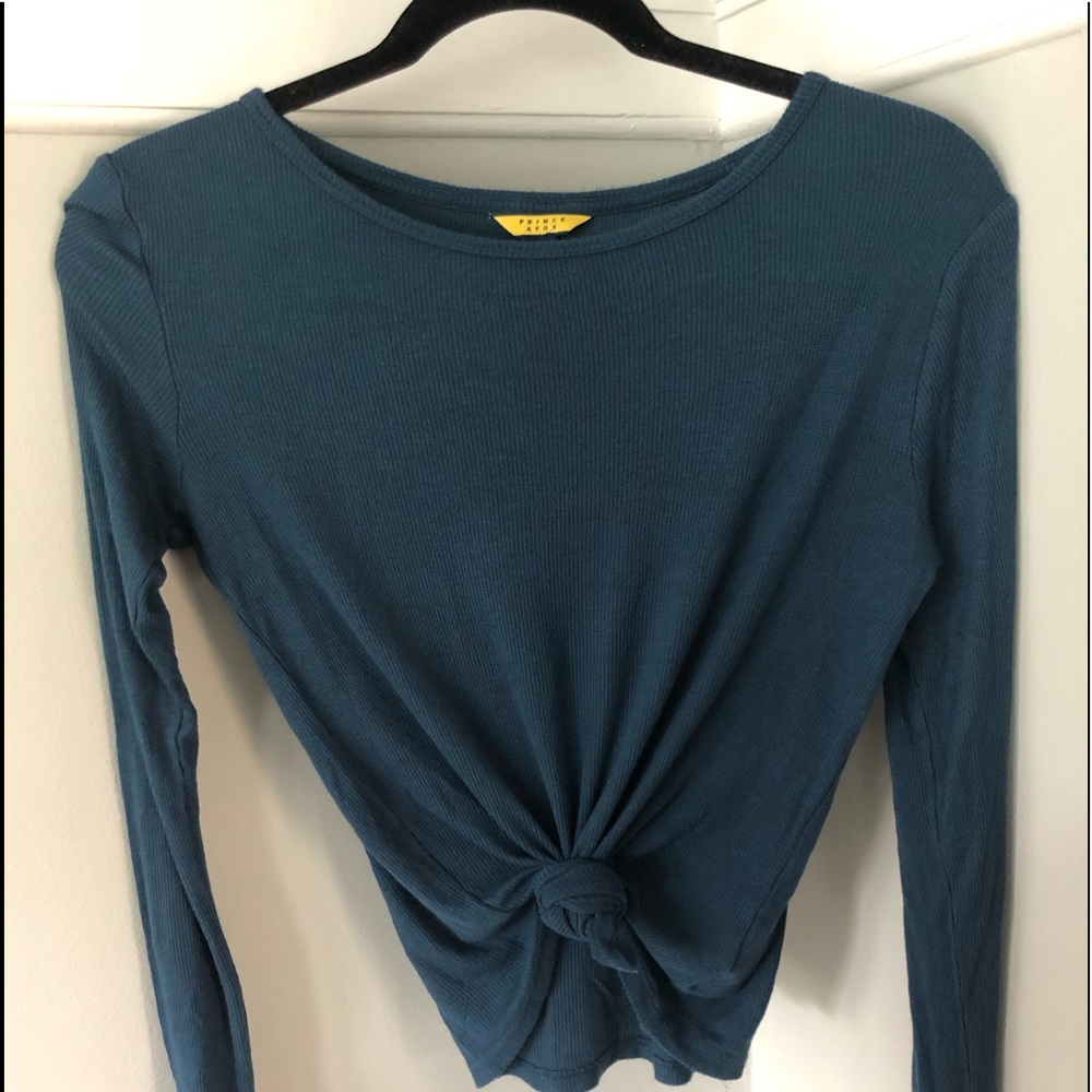 Blue Long Sleeve Tee
